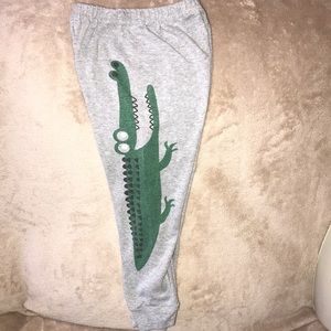 Schmoopy 5years grey/green 🐊 sweats
